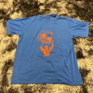 Blue Graphic Men's T-Shirt